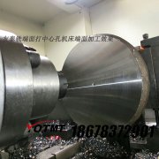 汽車盆角齒/盤(pán)角齒銑端面打中(zhōng)心孔加工實例